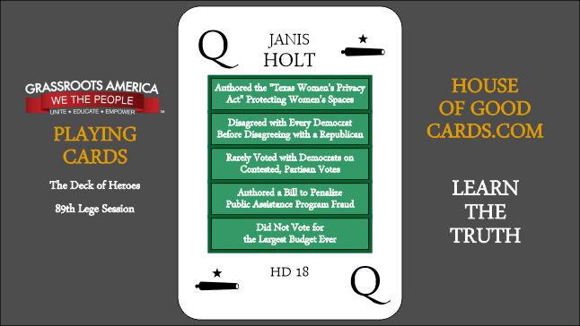 House of Good Cards: Janis Holt, Queen of Defenders